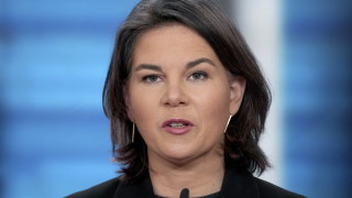 Германската външна министърка Аналена Бербок която пътува за Вашингтон за