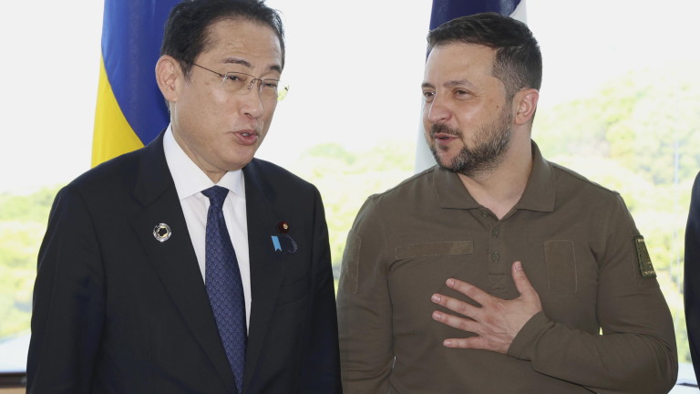 Зеленски от Япония: Бахмут засега остава само в сърцата ни