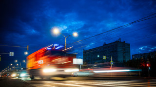 В нощта срещу понеделник жители на руския град Саратов съобщиха