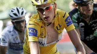 Освиркват Расмусен след победата му в 16-ия етап