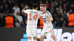 Байерн продължава победния си ход след като удари ПСЖ насред Париж с човек по-малко