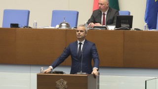 Възраждане показаха в Народното събрание част от оградата на границата Такива