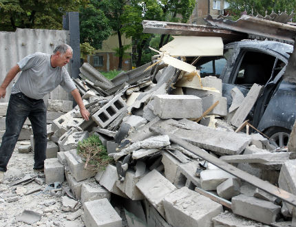 Десетки убити след украински удар в Горловка 