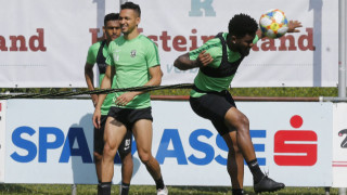 Лудогорец проведе тази сутрин тренировка в Австрия Орлите бяха в