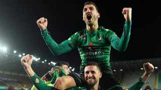 Левият бек на Съркъл Брюж Димитър Велковски ще подсили последния