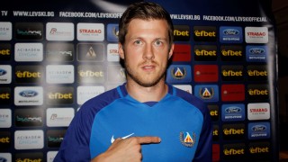 Грандът Левски подписа договор с австрийския нападател Дени Алар Играчът