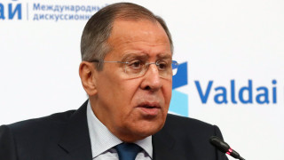 Външният министър на Русия Сергей Лавров заяви че Москва не