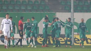 Футболистът Витоша Бистрица Ивайло Лазаров коментира успеха с 1 0