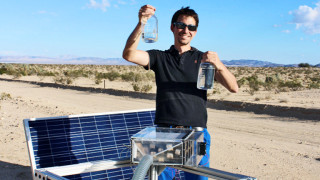 Как се прави вода от пустинен въздух