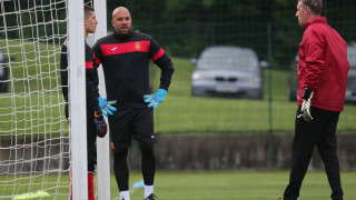 Вратарят Николай Михайлов който вероятно ще бъде титуляр за националите