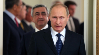 Путин прие арменския президент Саргсян