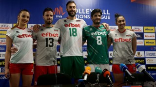 Днес на специална пресконференция в Арена Армеец част от играчите