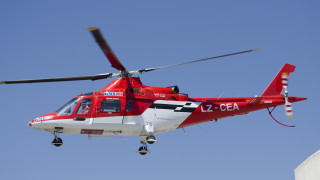 Хеликоптер на застрахователна компания спаси живота на възрастна жена със