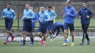 Футболистите на столичния гранд Левски направиха първа тренировка за новата