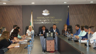 Служебният министър на регионалното развитие и благоустройството Иван Шишков и