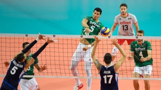 България - Нидерландия 25-19, 25-16, прекрасни два гейма