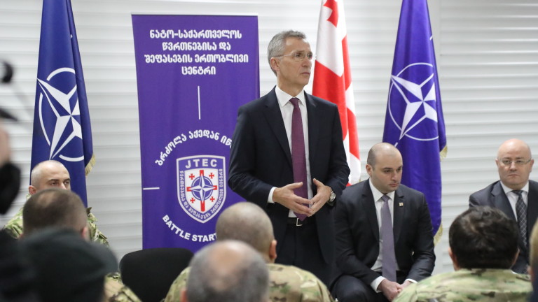 Генералният секретар на НАТО Йенс Столтенберг заяви, че Грузия ще