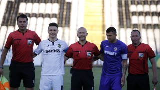Славия - Етър 1:0 (Развой на срещата по минути)