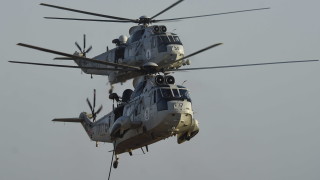 Би Би Си разкри че военният хеликоптер Sea King подарен