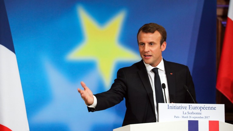 Френският президент Еманюел Макрон обяви, че Европейският съюз бил твърде