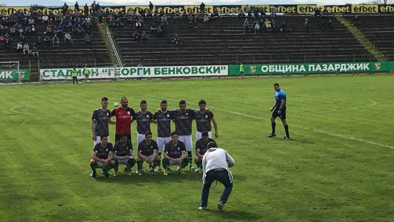 Предварително уговорения контролен мач между мъжките отбори на Вихрен Сандански