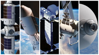 5 компании се състезават за наследник на Международната космическа станция