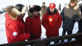 Путин посети Арктика