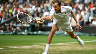 Руският тенисист Даниил Медведев имаше разочароващо участие на Откритото първенство