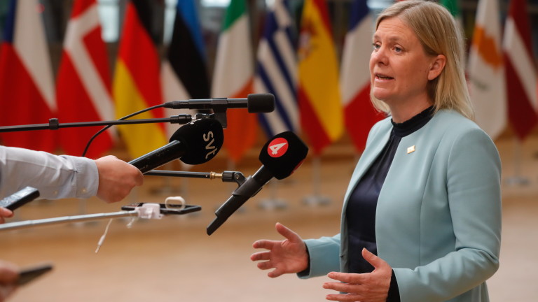 Шведският премиер Магдалена Андершон заплаши в четвъртък да се оттегли,
