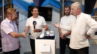 Мажоритарният собственик на Левски Наско Сираков присъства на събитието на