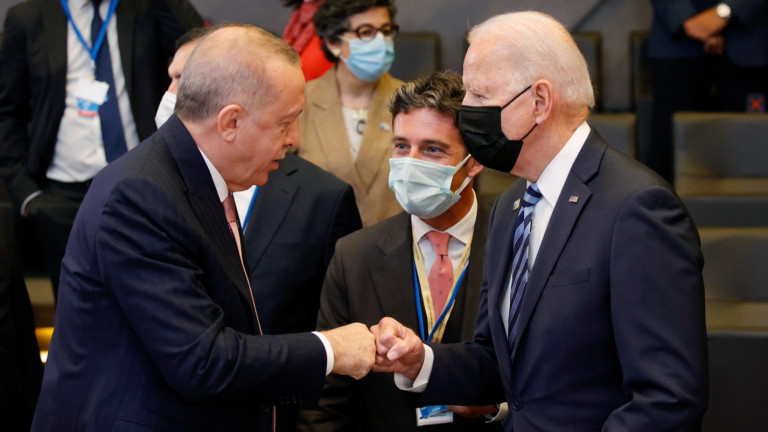 Ердоган говори с Байдън и иска от САЩ нови изтребители и модернизиране на стари