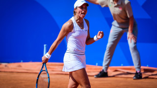 Най добрата българска тенисистка в момента Виктория Томова постигна първата победа в