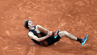 Олимпийският шампион по тенис Александър Зверев Германия не е възстановен