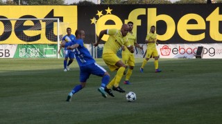 Верея - Левски 2:0 (Развой на срещата по минути)