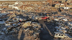 Бедствено положение от федерално значение в Кентъки след унищожителните торнада