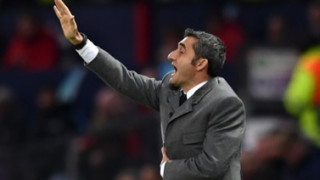 Наставникът на Барселона Ернесто Валверде остана впечатлен от обстановката