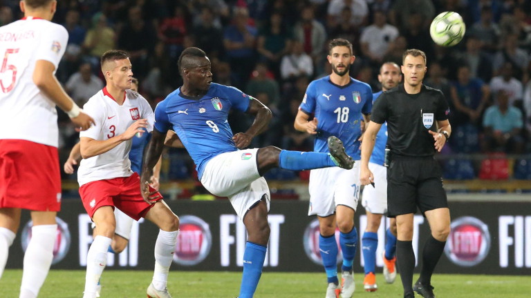 Три години по-късно: Балотели отново е част от националния отбор на Италия