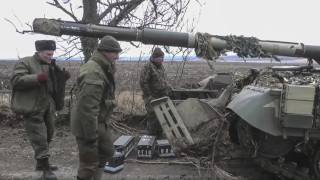 Украйна "жили" обоза на руската армия