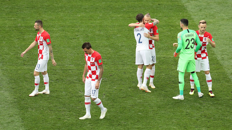 Франция 1 : 1 Хърватия 28′ ГООООЛ ЗА ХЪРВАТИЯ!!! 1:1!!