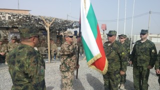 На официална церемония в Кандахар Афганистан 36 ят български военен контингент
