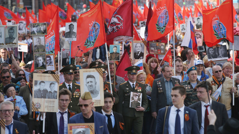 Маршът на Безсмъртия руски полк, който трябваше да се проведе