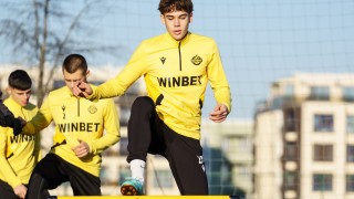 Юношата на Ботев Пловдив Валери Владимиров който е на