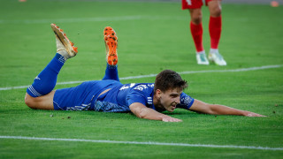 Нападателят на Левски Илиян Стефанов се е разминал с