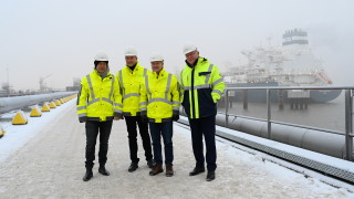 Новият газов терминал на Германия срина цената на природния газ в Европа