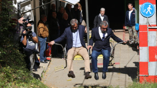 Министърът на околната среда и водите Нено Димов и вицепремиерът