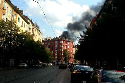 Пожар на Петте кьошета в София