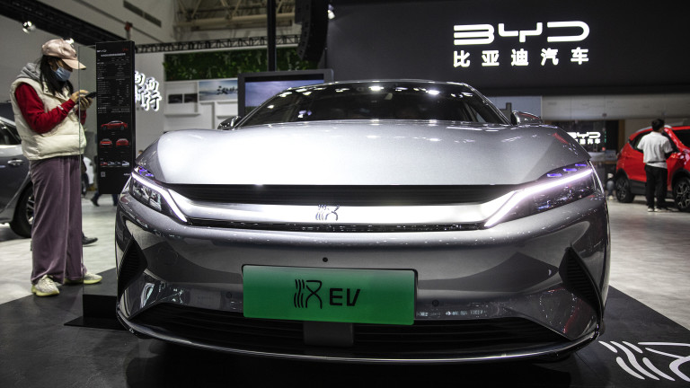 Електромобилите BYD може да станат най-продаваните изцяло електрически превозни средства
