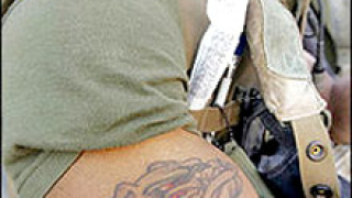 Америка забранява татуировките на морските си пехотинци