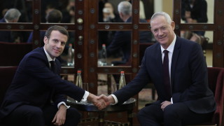 Лидерът на израелската партия Синьо и бяло Бени Ганц заяви