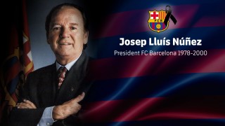 Днес на 87 годишна възраст почина президентът на Барселона превърнал се